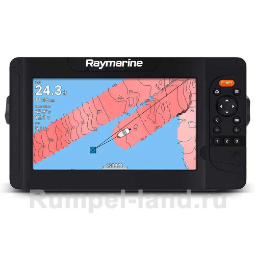 Эхолот Raymarine Element 12 HV Chart Plotter with CHIRP Sonar, HyperVision, Wi-Fi & GPS, No Chart & No Transducer