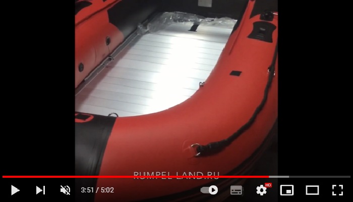 Видеообзор о сборке лодки Гладиатор Active с алюминиевыми пайолами