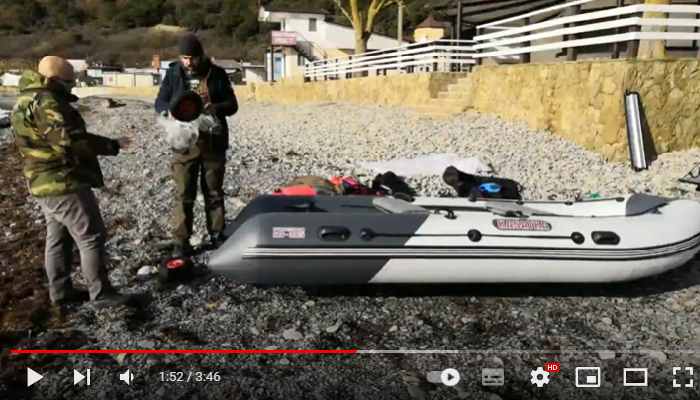 Видео о лодке Посейдон Касатка 385 Marine: