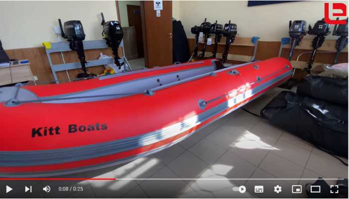 Видеообзор о лодке KITT BOATS 430 НДНД