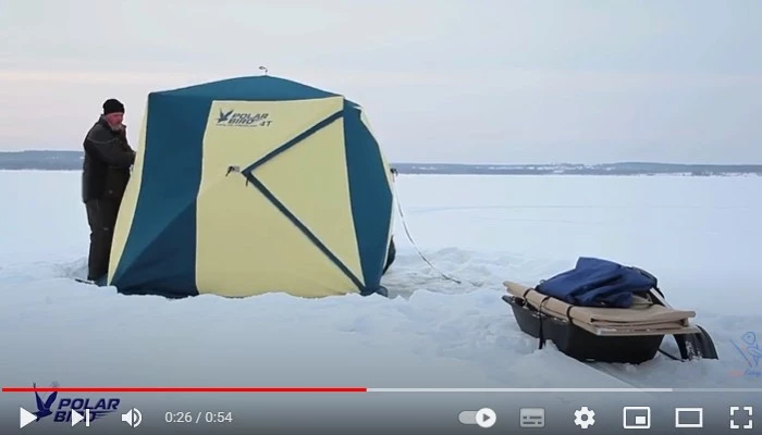 Набор ввертышей для крепления зимней палатки на льду