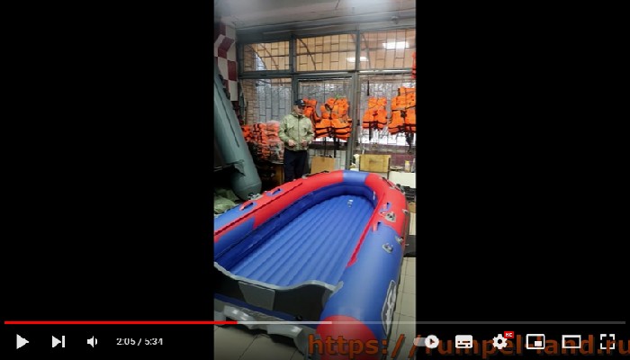 Видеообзор лодки Риф Скат Тритон 370